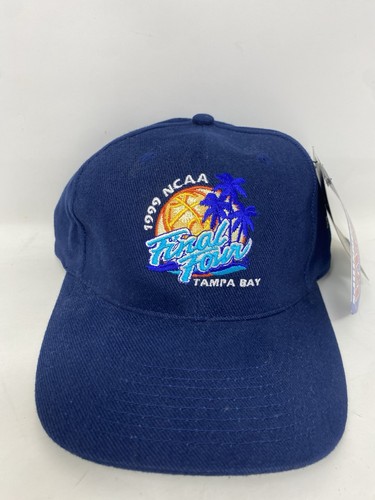 Vintage 1999 Final Four Hat Tampa Bay NCAA Basketball Baseball Cap NOS PEPSI ONE - Picture 3 of 11