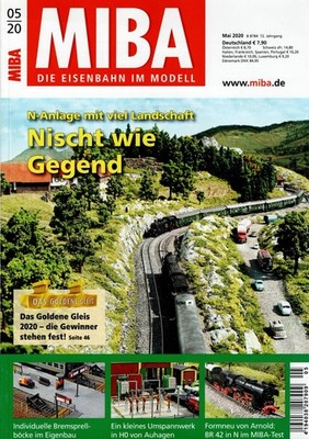 MIBA Die Eisenbahn im Modell Fachzeitschrift Ausgabe 05/2020