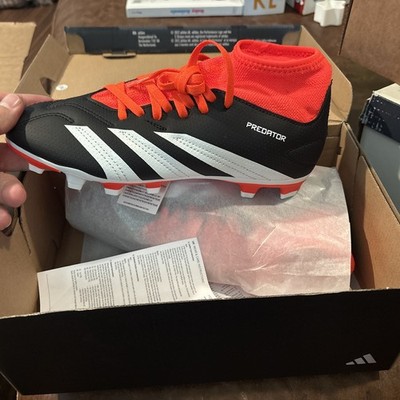 Adidas Predator FG Club Sock Youth Firm Ground Soccer Cleats IG7742 Size 5.5