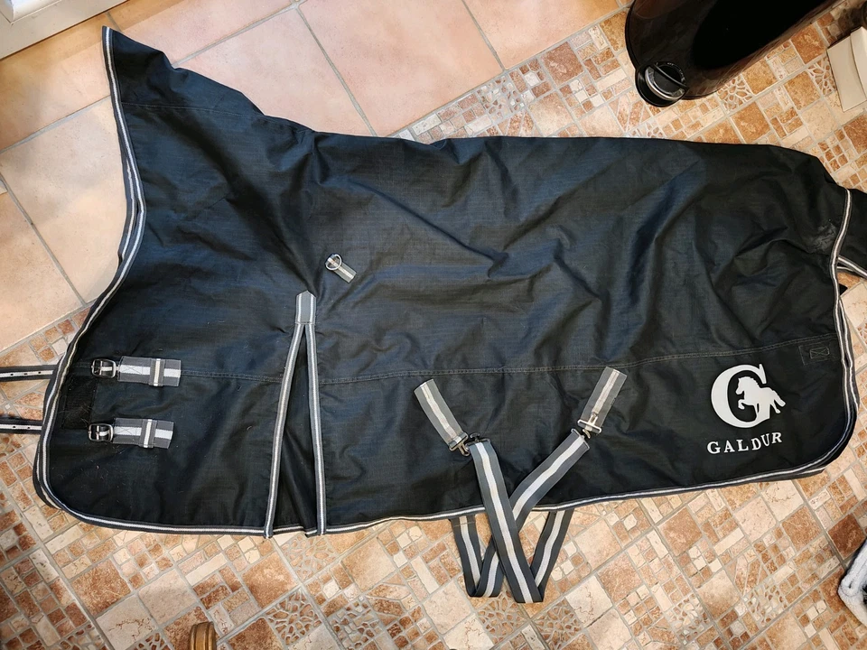 Winterdecke, Weidedecke, Regendecke, Isländer von Galdur mit Halsteil und Fleece - Bild 2 von 4