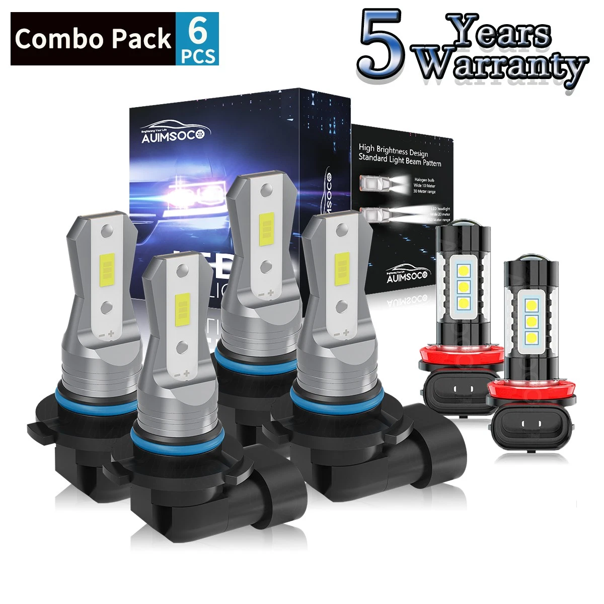 LED Headlights Bulbs Hi/Lo Beam Fog Light For Honda Civic 2004-2015 Super Bright
Opens in a new wind