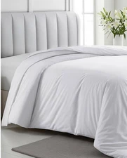 Linenspa  Microfiber White  Duvet Cover Dorm Room Twin/Twin XL
