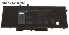 Genuine 68Wh Battery For Dell Inspiron 7590 2-in-1 without 2.5" HDD Series