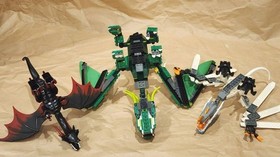 LEGO NINJAGO Ice Dragon Attack 2260 King's Castle Siege 7094 4894 Only Dragons