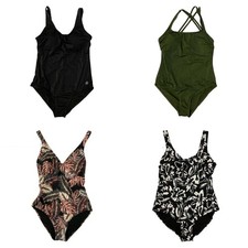 Hurley Women's 4 Way Stretch One Piece UPF 50 Swimsuit