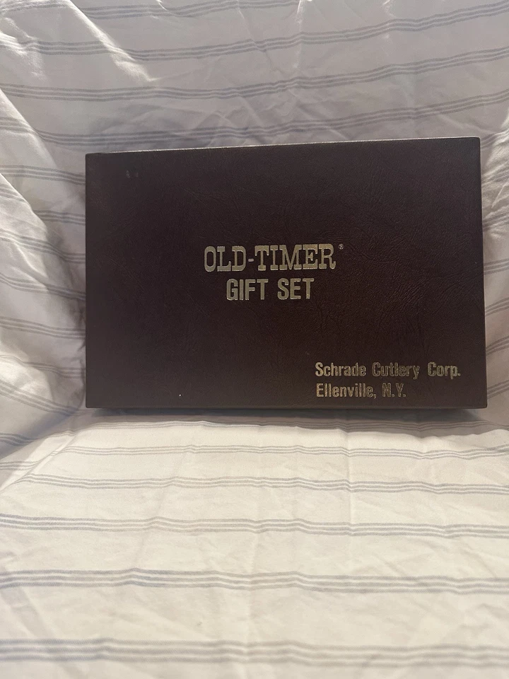 Schrade NY USA Old Timer Gift Set 152 OT/340T  With Sheath - Image 2 of 4