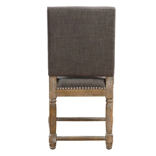Uttermost Laurens 23 1/4" Wide Nailhead Trim Slate Gray Accent Chair - Picture 4 of 5