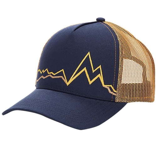 Marmot Trucker Hat Mountain Graphic Mens Peak Bagger Cap Snapback One Size