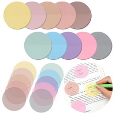 Transparent Notes Back to School Translucent Clear Tabs Memo Pad School Supplies