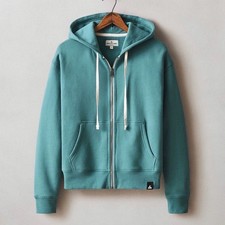 AMERICAN GIANT |NWOT| Women's Midweight Full Zip in Hydro - size Small