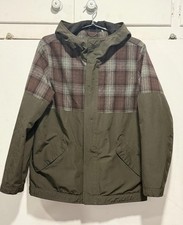Men s PENDLETON SIGNATURE Carver Hooded Coat With Plaid Size M