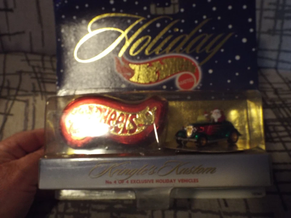 Holiday Hot Wheels Mattel 1997 edición especial Kringles Kustom 4 de 4 Foto 3 de 4