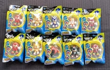 Heroes of Goo Jit Zu Mini's Stretch, Squish- Sonic the Hedgehog Mini's LOT OF 10