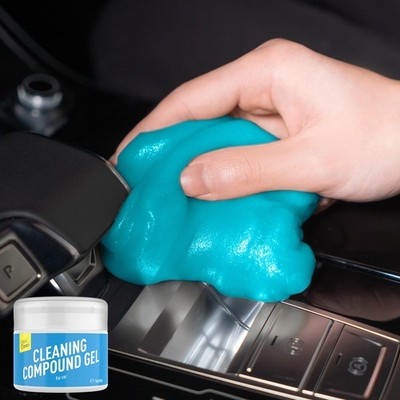 CLICK CLEAN Cleaning Gel for Car, 7oz Car Detailing Tools, Cleaning... 