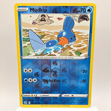 Nintendo Pokemon TCG Mudkip 062/264 Fusion Strike Reverse Holo Common 2021 Eng