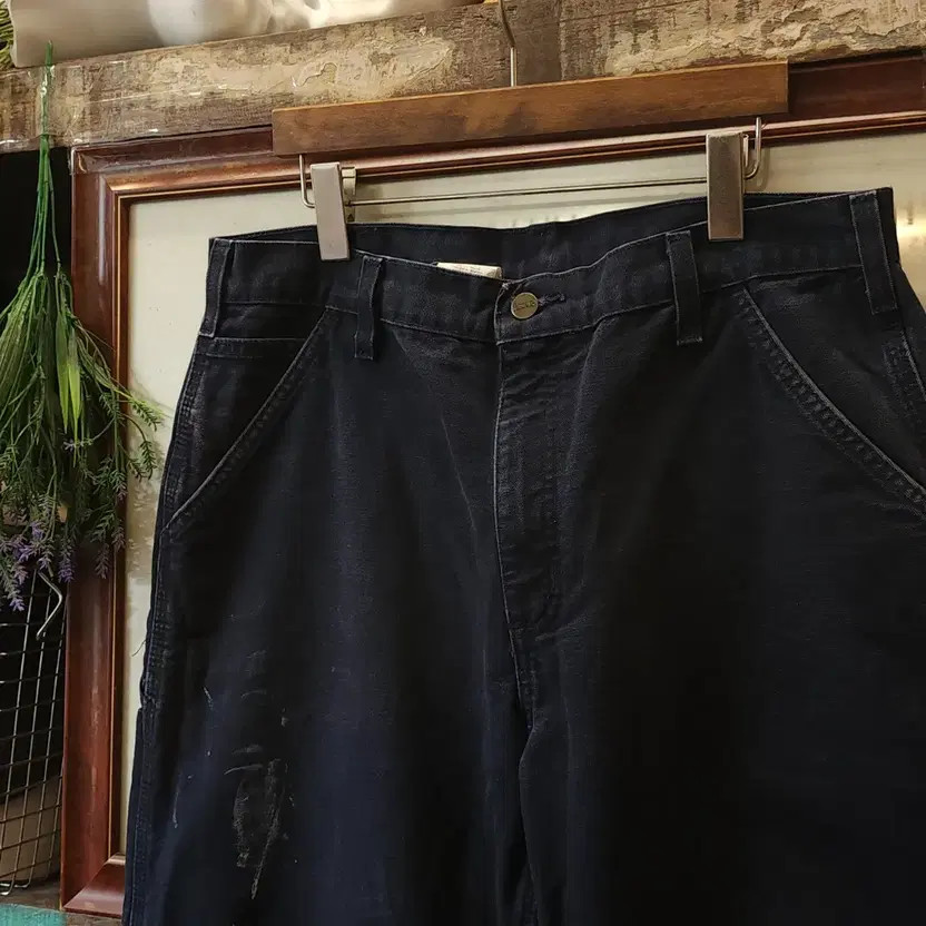 Carhartt B111 MDT Canvas Work Pants, Night Blue, 34x32 thumbnail 4