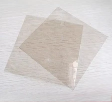 10pcs High Temperature Resistance Insulating Natural Mica Sheet for Lab Use