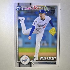 Topps 2025 Future Stars Roki Sasaki #66 Los Angeles Dodgers MLB Baseball
