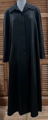 Beautiful VTG 90's Georgiou Studios USA 100%  Wool Ladies' Long Dress Coat Sz 6P