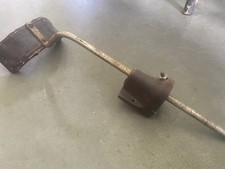 Antiguo reposacabezas de peluquero temprano/silla dental reposacabezas de hierro fundido de hotel antiguo