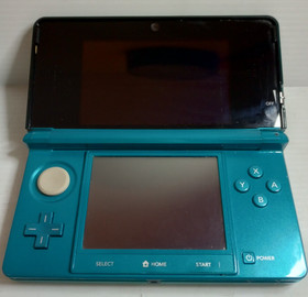 Nintendo 3DS Aqua Blue Handheld Handheld Console System CTR-001