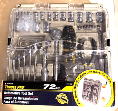 #ad AllTrade Trades Pro 72 pc Automotive Tool Set Kit 835109 Brand New $12.00