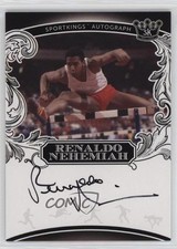 2024 Sportkings Volume 5 Auto Renaldo Nehemiah #A124 Auto 2b2