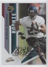 2009 Playoff Absolute Memorabilia Rookie 148/149 Rashad Jennings #181 Auto 9gd