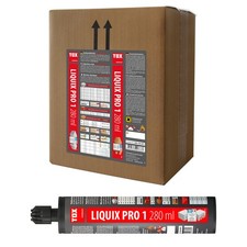 TOX Verbundmörtel Liquix Pro 1 1x 280 ml Kartusche inkl. 2x200 mm Statikmischer