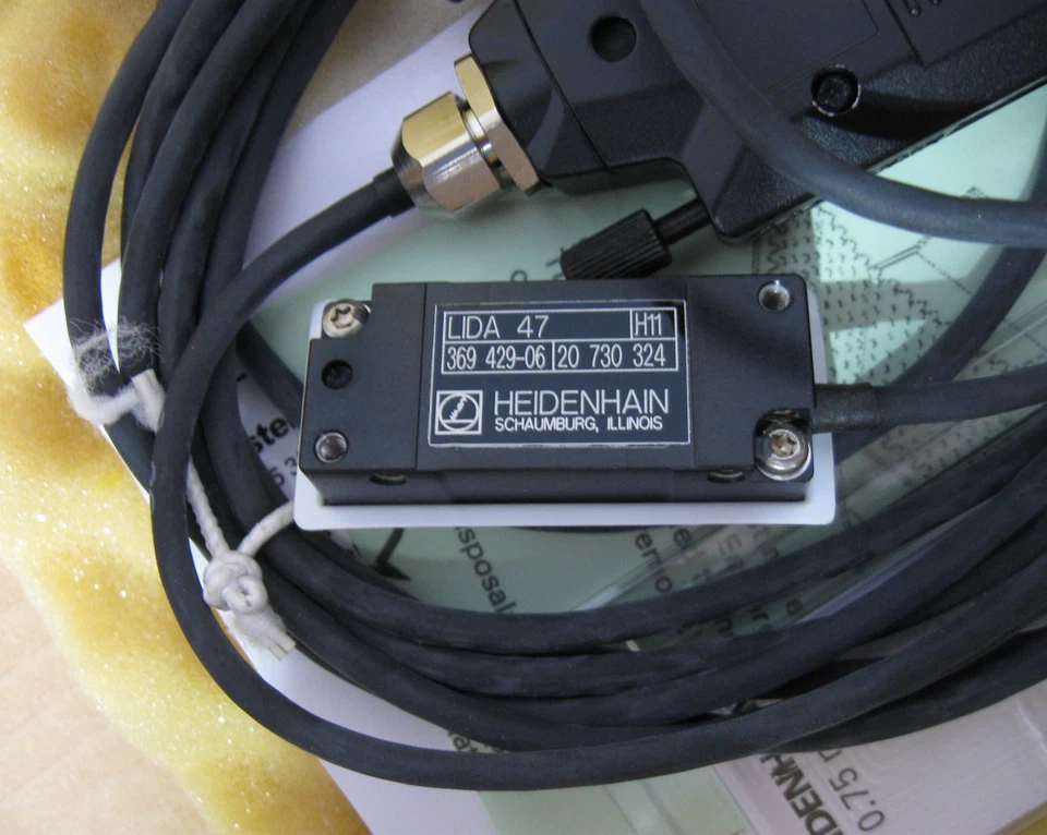 Codificador lineal C200176 Heidenhain 369 429-06, cabezal LIDA 47 H11 TTLx5 Electronics Foto 4 de 4