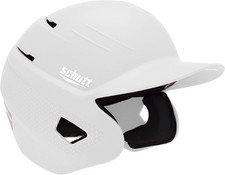 XR1 BASEBALL BATTING HELMET, MATTE WHITE COLOR FOR JUNIOR