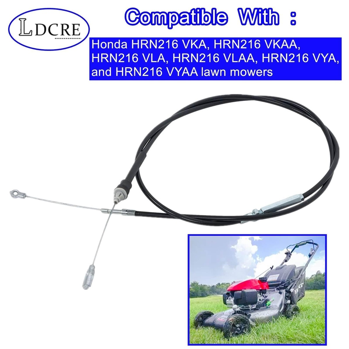 Lawn Mower Clutch Cable 54510-VR8-N00 for Honda HRN216 VKA VKAA