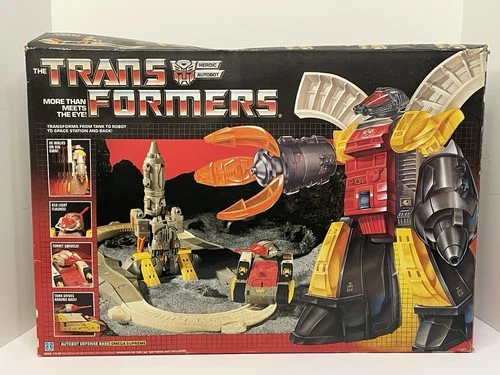 Vintage G1 Transformers Omega Supreme Autobot Defense Base 1985 Hasbro