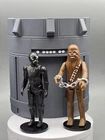 Vintage Custom Kenner Star Wars Figures Chewbacca, Death Star Droid 3.75”
