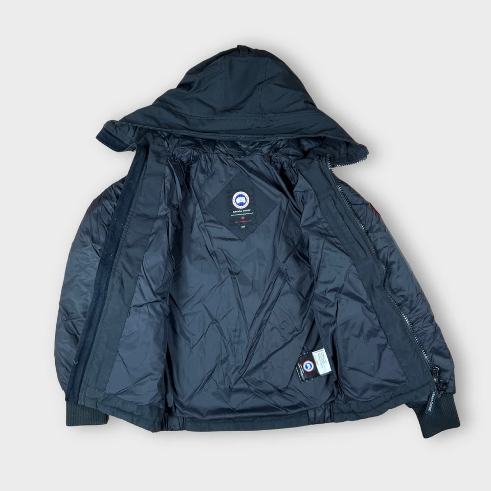 Chaqueta Canada Goose Pritchard Talla XS Negra Para Hombre Abrigo de Invierno Acolchado con Capucha Foto 4 de 4