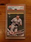 2017 Topps Opening Day #147 Aaron Judge Rookie Card Fielding PSA 10 Gem Mint RC