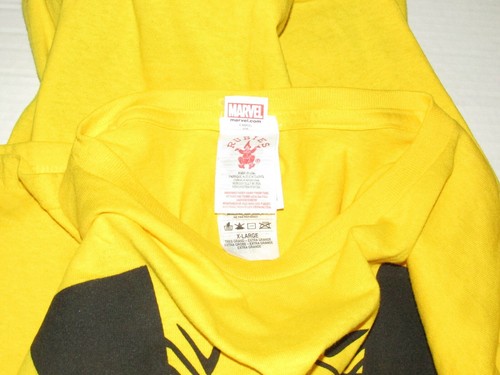 Vintage Marvel Comics Rubies Wolverine Chest Body T Shirt Sz XL Super Hero X Men - Picture 3 of 4