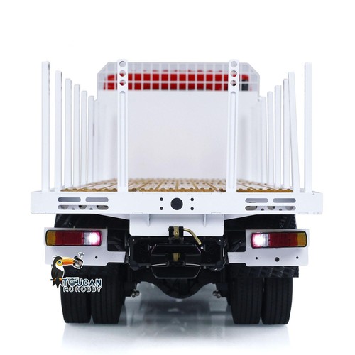 LESU 6x4 RC Timber Truck 1:14 RTR Metal Flatbed Lorry Trailer Car w/ I6S Radio - Picture 11 of 12