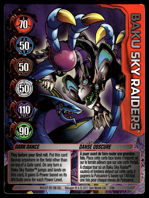 Bakugan Card - Dark Dance (Krakenoid & Orbeum) - Ability - Sky Raiders