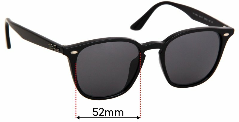 SFx Replacement Sunglass Lenses fits Ray Ban RB4258-F 52mm Wide