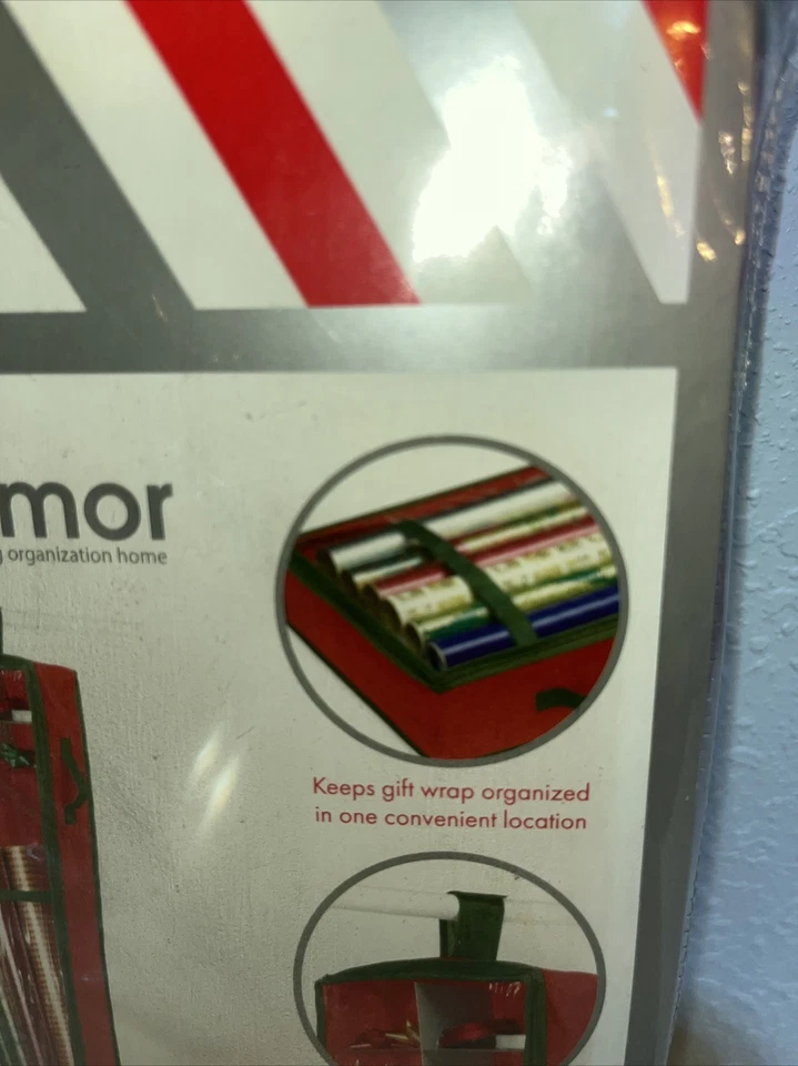 Christmas Gift Wrap Storage Organizer - Image 4 of 4