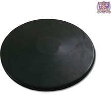 Lightweight 1kg Black Rubber Practice Discus - Enhance Throwing Skills