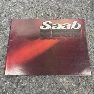 Original 1977 SAAB Full-Line Sales Brochure 32 Page Dealership Catalog