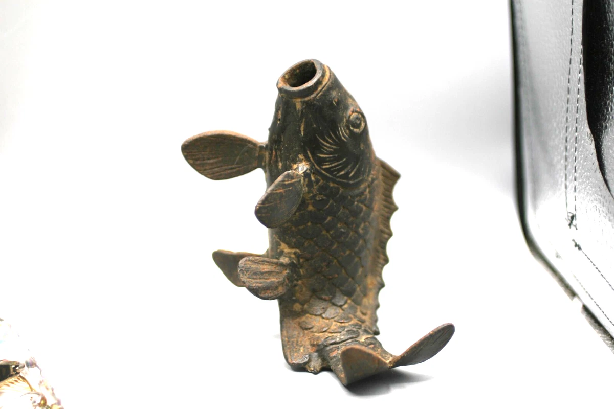 古董原始铁日本古董雕像| eBay