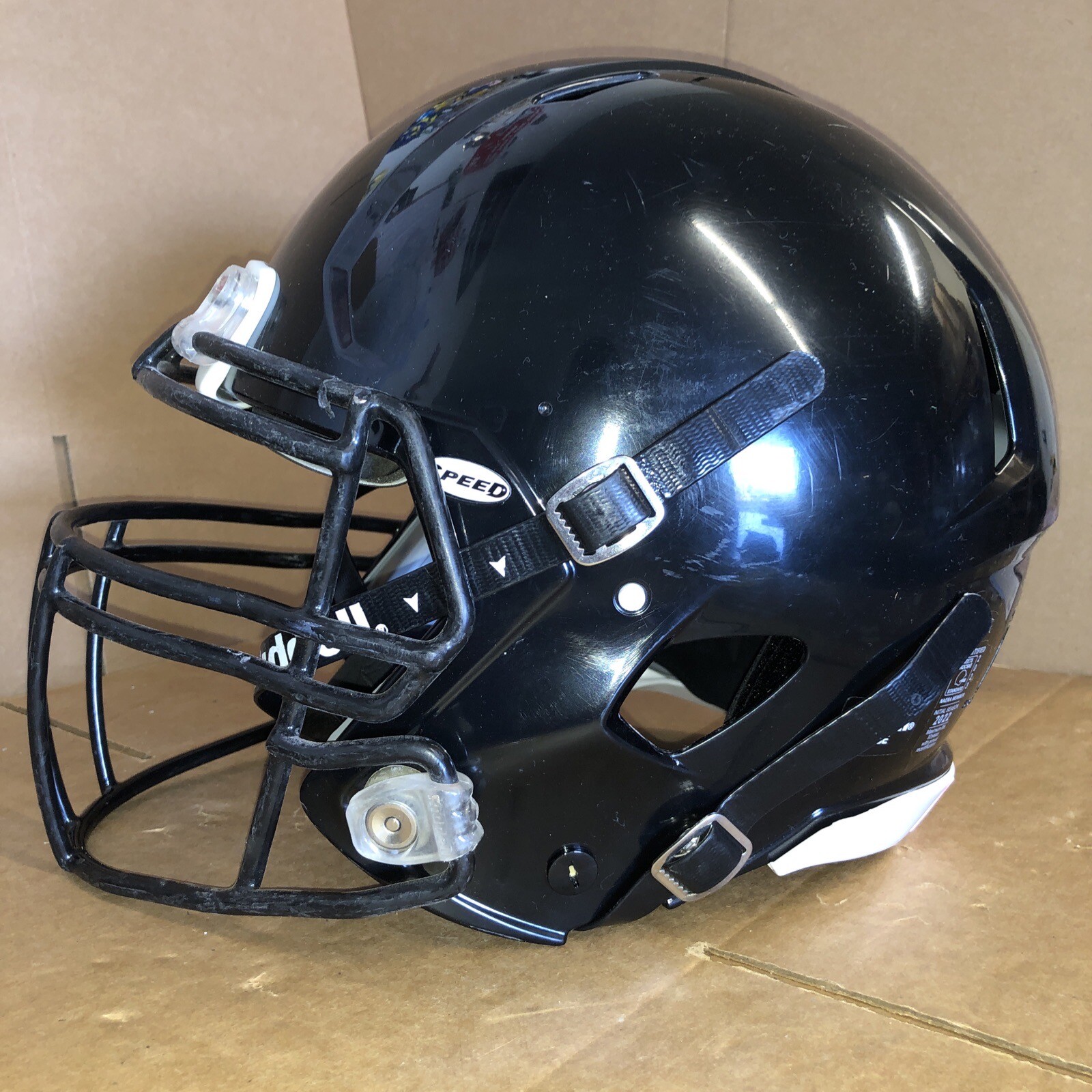 USED RIDDELL SPEED ICON YOUTH HELMET LARGE BLACK eBay