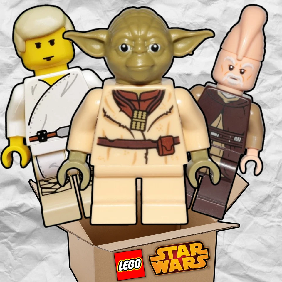 LEGO Star Wars SOLO JEDI Minifigura Misteriosa Bolsa Ciega - Lote Lego 100% Genuino Foto 2 de 3