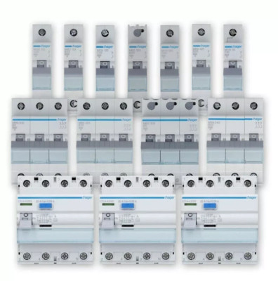Hager FiLS SLS Sammelschienenklemme Sicherung Sicherungsautomat RCD HTN ADX