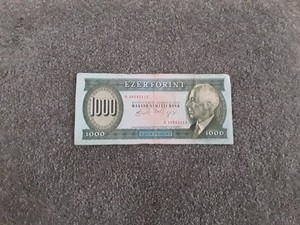 Ungheria 1000 Forint Fiorino Ungherese Ungheria Vecchio Nota 1000 Fiorino Forint Ezer Ebay