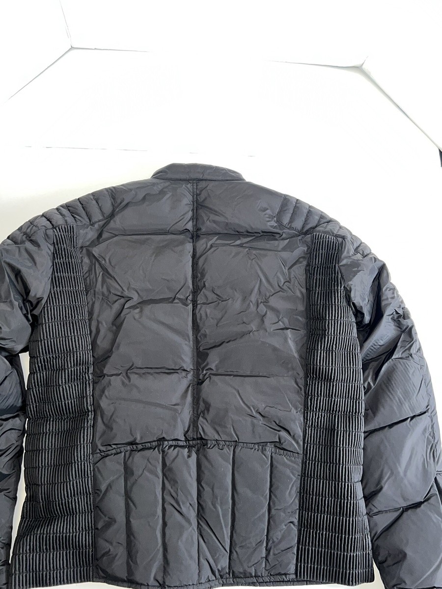 Authentic DSQUARED2 Down Biker Jacket Mens Puffer Black Sz Authentic DSQUARED2 Down Biker Jacket Mens Puffer Black Sz