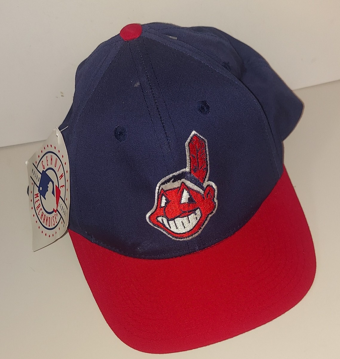 Cleveland Indians 黒 キャップ 7 3/8МＬB公認シール無し 全ての Indians Cleveland 黒 3/8МLB公認シール無し 7 キャップ